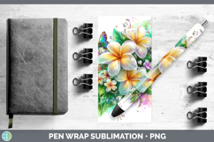 GorgeousFlowers 01 Rainbow Summer Pen Wrap design.