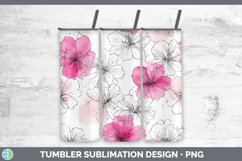 GorgeousFlowers 01 Simple Tumbler design.