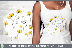 GorgeousFlowers 01 Simple Shirt design.