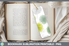 GorgeousFlowers 01 Simple Bookmark design.