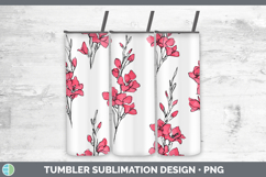 GorgeousFlowers 01 Simple Tumbler design.