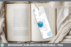 GorgeousFlowers 01 Simple Bookmark design.