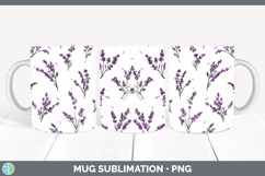 GorgeousFlowers 01 Simple Mug Wrap design.