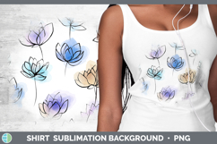 GorgeousFlowers 01 Simple Shirt design.