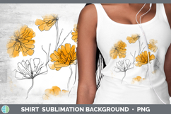 GorgeousFlowers 01 Simple Shirt design.