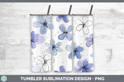 GorgeousFlowers 01 Simple Tumbler design.