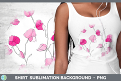 GorgeousFlowers 01 Simple Shirt design.