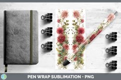 GorgeousFlowers 01 Sketch Pen Wrap design.