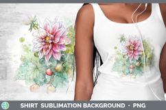 GorgeousFlowers 01 Sketch Shirt design.