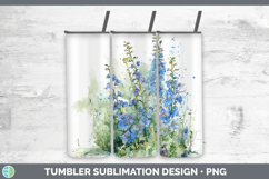 GorgeousFlowers 01 Sketch Tumbler design.