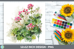 GorgeousFlowers 01 Sketch Paper Backgrounds design.