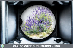 GorgeousFlowers 01 Sketch Car Coaster design.