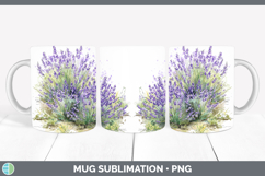 GorgeousFlowers 01 Sketch Mug Wrap design.