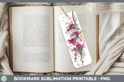 GorgeousFlowers 01 Sketch Bookmark design.