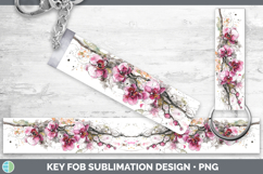 GorgeousFlowers 01 Sketch Key Fob design.