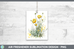 GorgeousFlowers 01 Sketch Air Freshener design.
