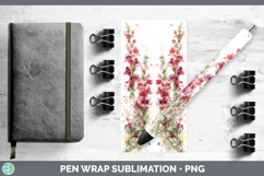 GorgeousFlowers 01 Sketch Pen Wrap design.