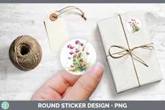 GorgeousFlowers 01 Sketch Stickers design.