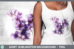 GorgeousFlowers 02 Alcohol Ink Shirt design.