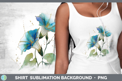 GorgeousFlowers 02 Alcohol Ink Shirt design.