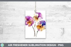 GorgeousFlowers 02 Alcohol Ink Air Freshener design.