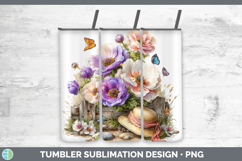 GorgeousFlowers 02 Bandana Summer Tumbler design.