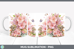 GorgeousFlowers 02 Bandana Summer Mug Wrap design.