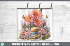 GorgeousFlowers 02 Bandana Summer Tumbler design.