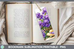 GorgeousFlowers 02 Bandana Summer Bookmark design.