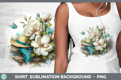 GorgeousFlowers 02 Bandana Summer Shirt design.