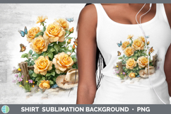 GorgeousFlowers 02 Bandana Summer Shirt design.