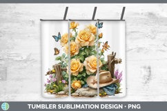 GorgeousFlowers 02 Bandana Summer Tumbler design.