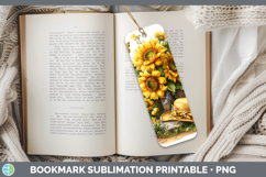 GorgeousFlowers 02 Bandana Summer Bookmark design.