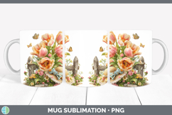 GorgeousFlowers 02 Bandana Summer Mug Wrap design.