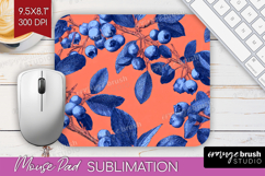 Floral Mouse Pad Sublimation - Sping Flowers Mousepad PNG Product Image 1