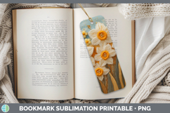 GorgeousFlowers 02 Embroider Bookmark design.