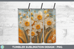 GorgeousFlowers 02 Embroider Tumbler design.