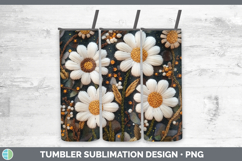 GorgeousFlowers 02 Embroider Tumbler design.