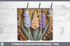 GorgeousFlowers 02 Embroider Tumbler design.