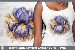 GorgeousFlowers 02 Embroider Shirt design.