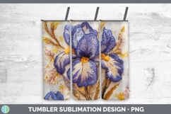 GorgeousFlowers 02 Embroider Tumbler design.