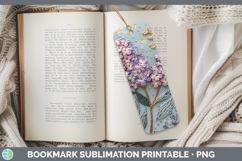 GorgeousFlowers 02 Embroider Bookmark design.