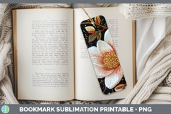 GorgeousFlowers 02 Embroider Bookmark design.