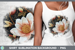 GorgeousFlowers 02 Embroider Shirt design.