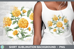 GorgeousFlowers 02 Pastel Pattern Shirt design.