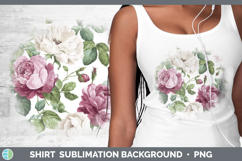 GorgeousFlowers 02 Pastel Pattern Shirt design.
