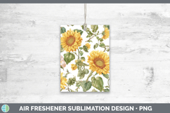 GorgeousFlowers 02 Pastel Pattern Air Freshener design.
