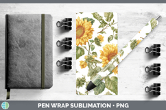 GorgeousFlowers 02 Pastel Pattern Pen Wrap design.