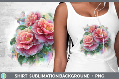 GorgeousFlowers 02 Rainbow Summer Shirt design.