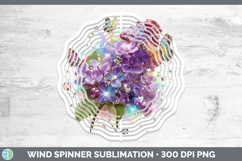 GorgeousFlowers 02 Rainbow Summer Wind Spinner design.